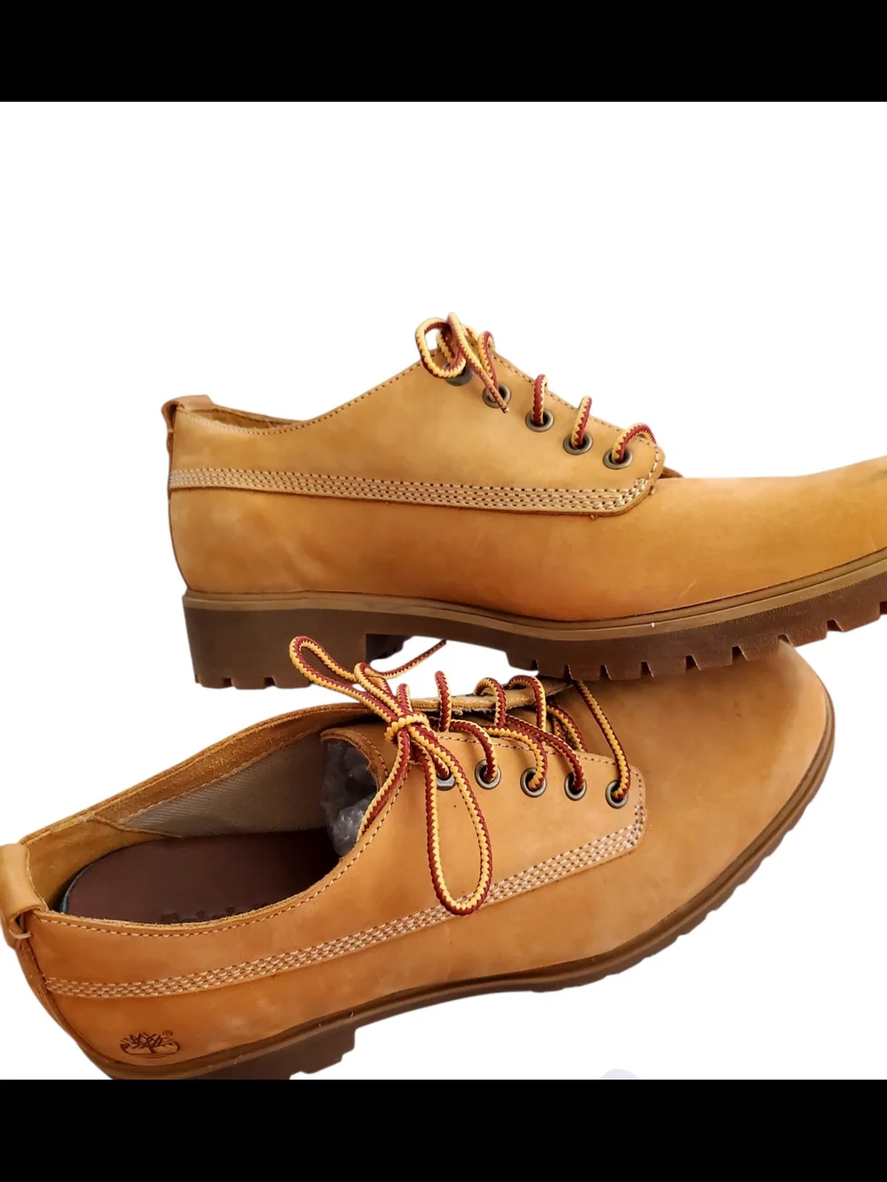 Timberland Women's 10 Wheat Nubuck Oxford Low Cut LaceUp Waterproof  Fall Hiking